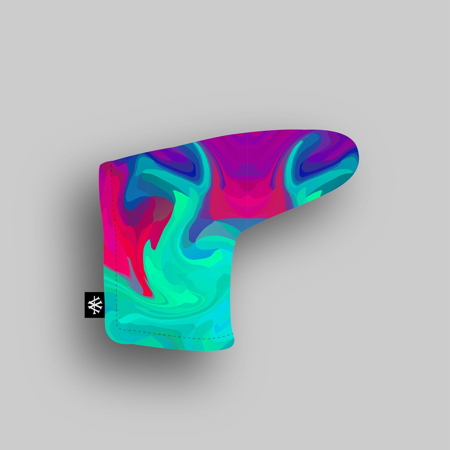 Modern Marble Putter Cover