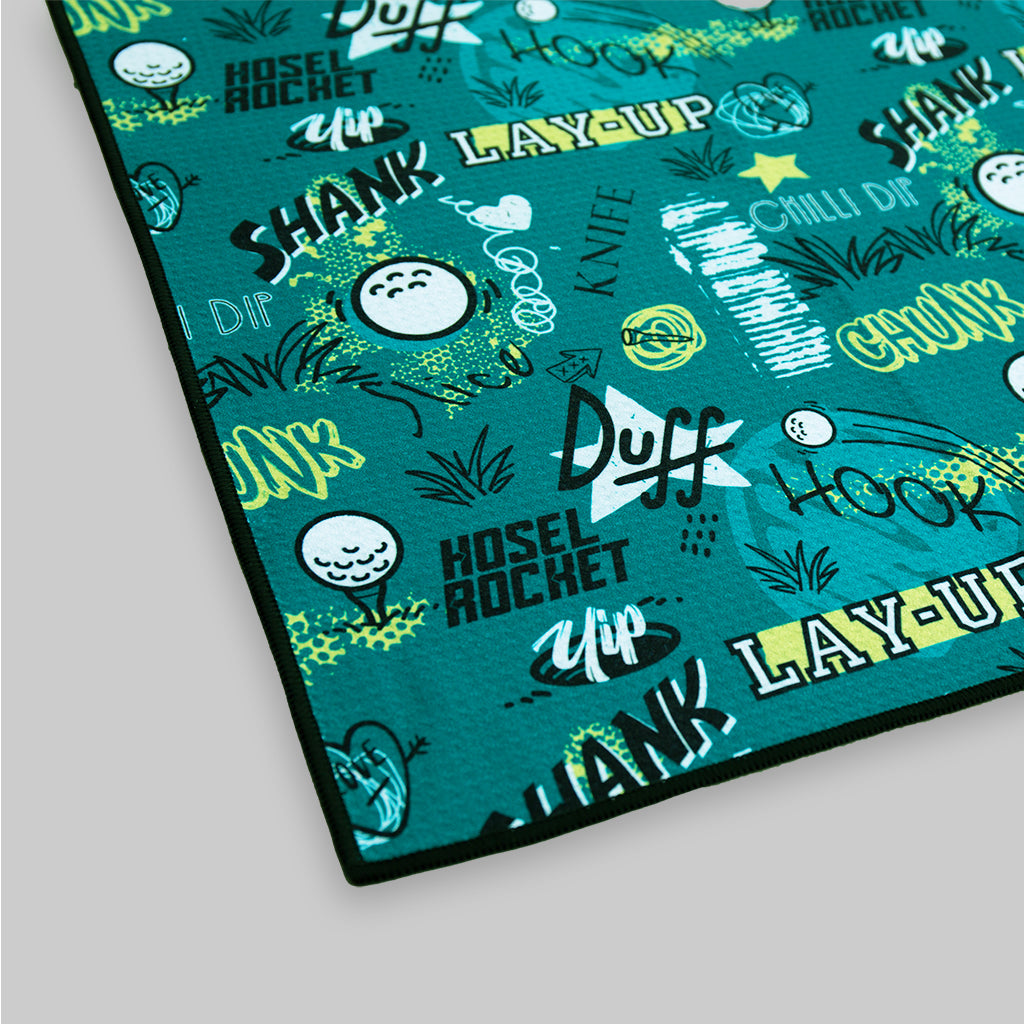 Golfing Taboo Golf Towel