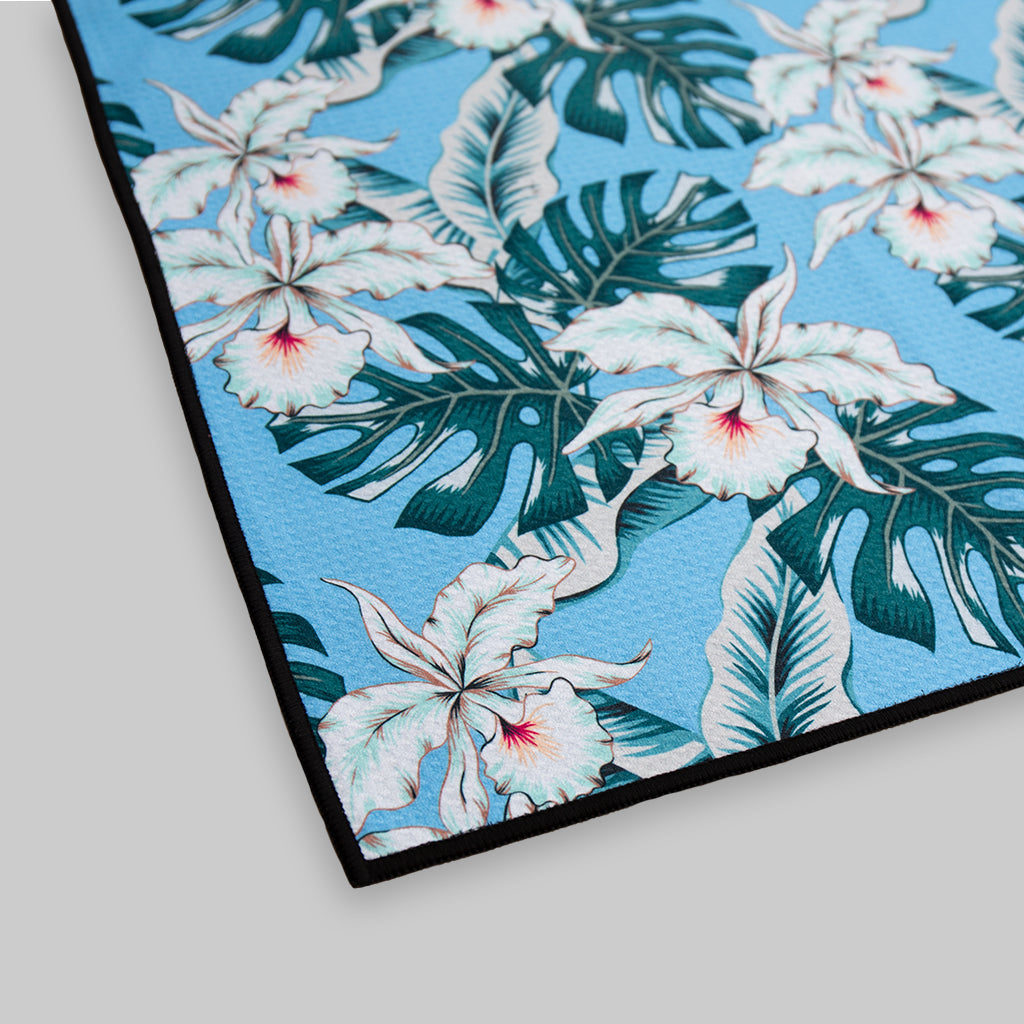 Tropical Orchid Golf Towel