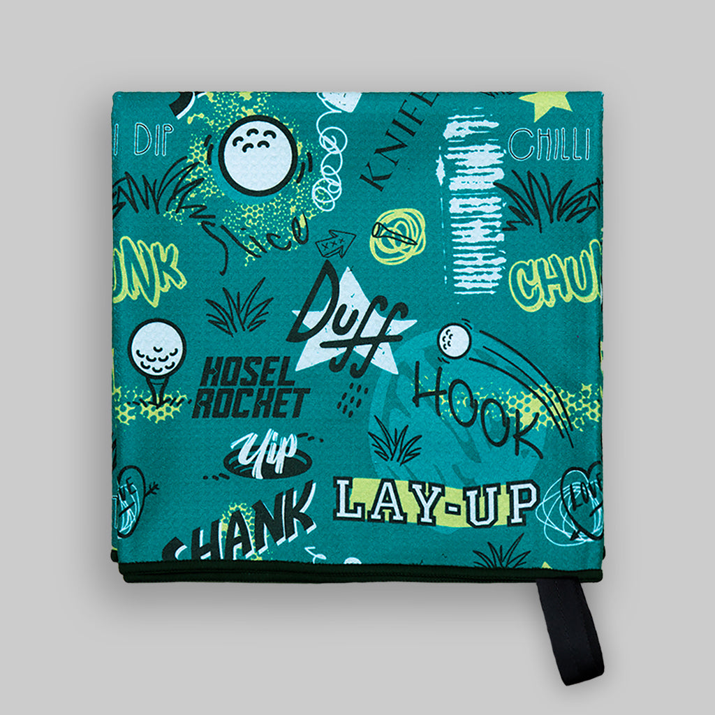 Golfing Taboo Golf Towel