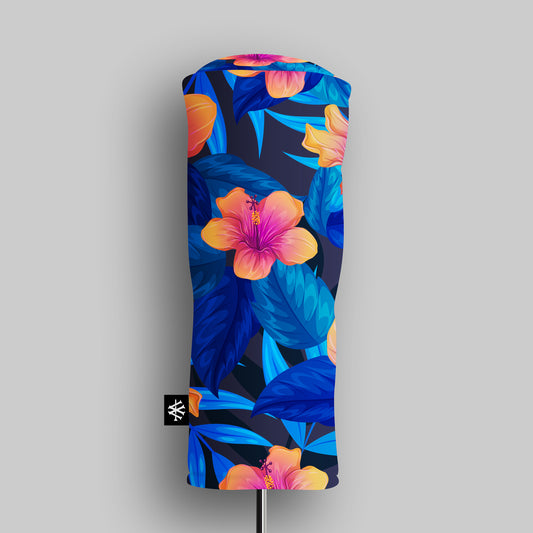 Vibrant Hibiscus Driver Cover
